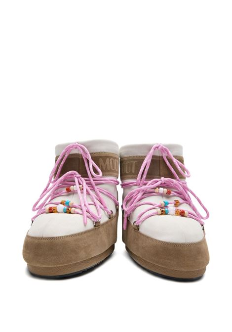 mb x gir icon low suede beads MOON BOOT | 80D1409730BL43